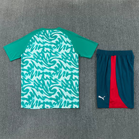 Completino Manica Corta Portogallo 2026 Uomo Verde | Kit Allenamento
