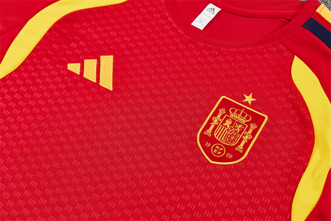 Completino Manica Corta Spagna 2026 Uomo | Kit Allenamento