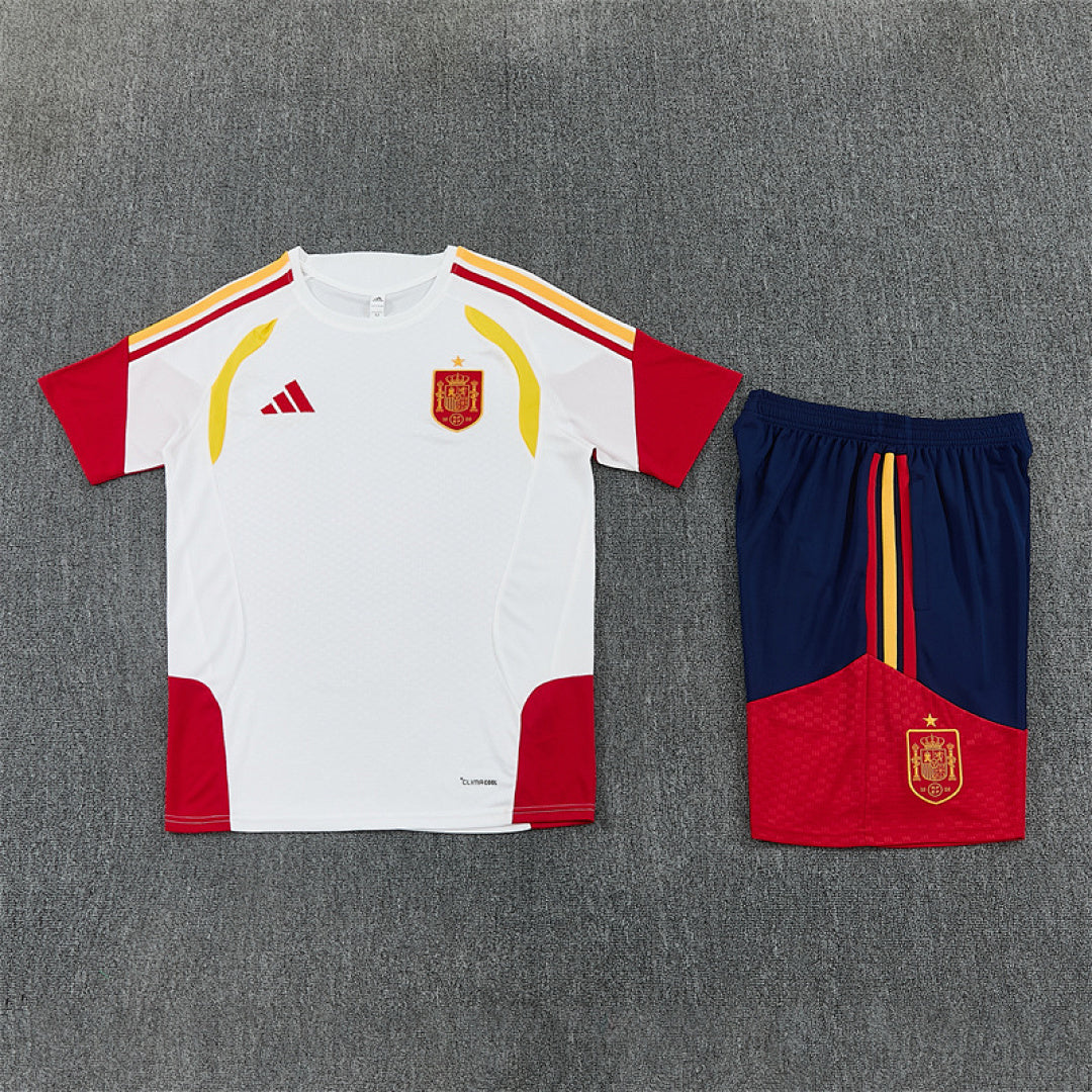 Completino Manica Corta Spagna 2026 Uomo | Kit Allenamento