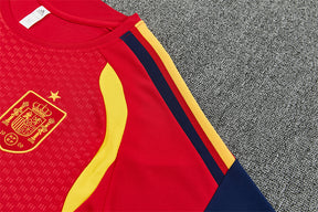 Completino Manica Corta Spagna 2026 Uomo | Kit Allenamento