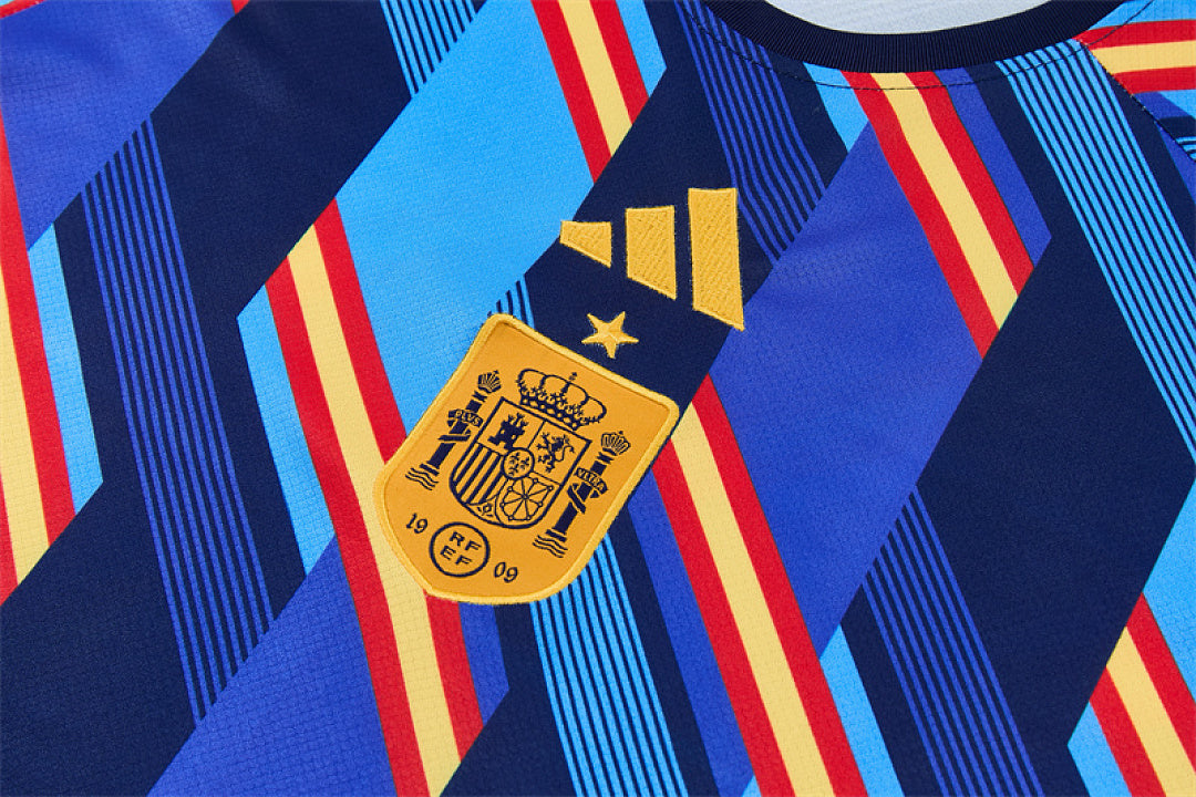 Completino Manica Corta Spagna 2026 Uomo | Kit Allenamento