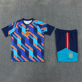 Completino Manica Corta Spagna 2026 Uomo | Kit Allenamento
