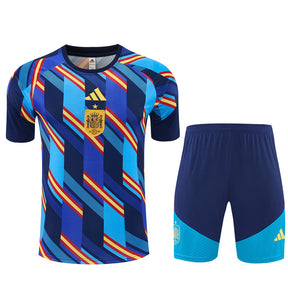Completino Manica Corta Spagna 2026 Uomo | Kit Allenamento