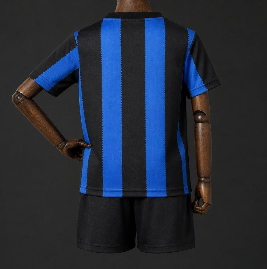 Kit Bambino Inter Milan Home 26/27 Nero Blu | Kit da Calcio