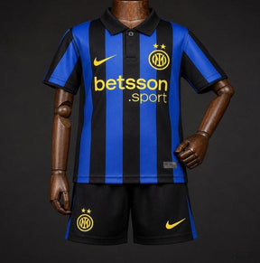 Kit Bambino Inter Milan Home 26/27 Nero Blu | Kit da Calcio