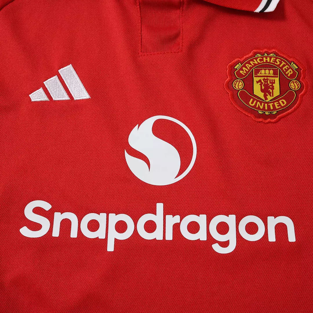 Kit Bambino Manchester United Home 26/27 | Kit da Calcio