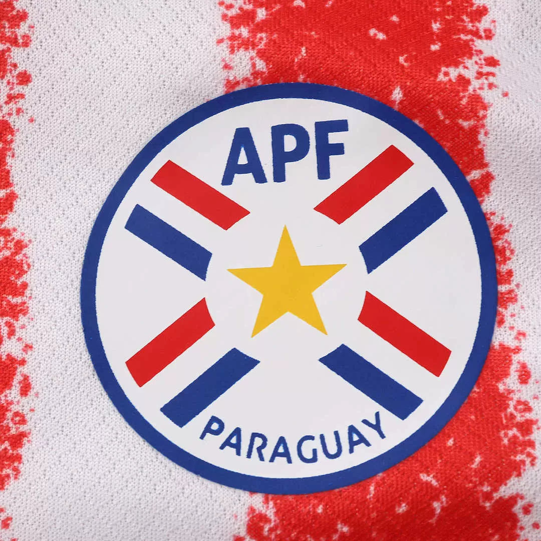 Kit Bambino Paraguay Home 2026 Rosso Bianco | Kit da Calcio