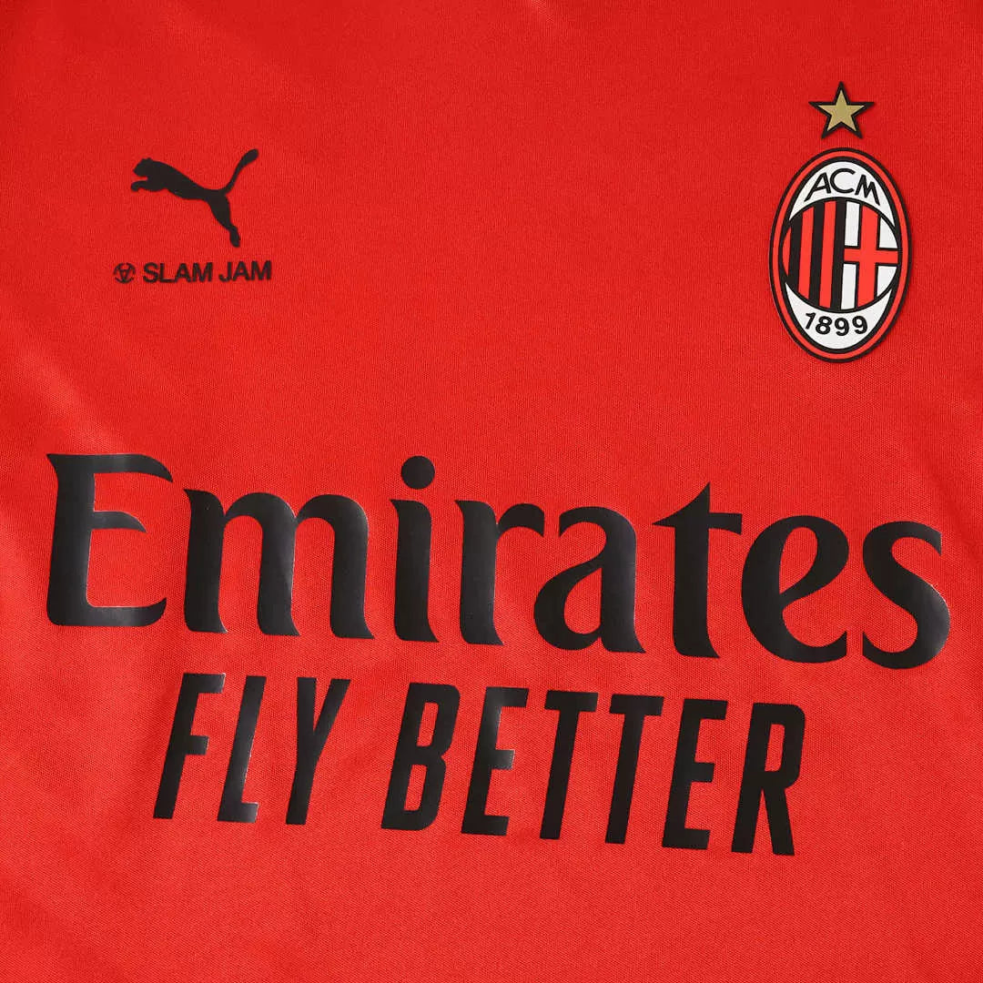 Maglia AC Milan x Slam Jam 2025/26 Manica Lunga Uomo | Maglia da Calcio