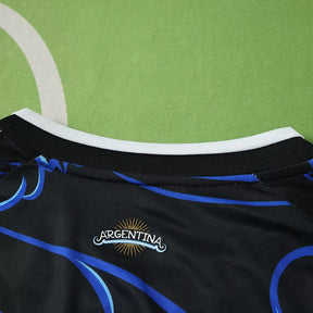 Maglia Argentina Away 2026 Manica Lunga Uomo Nera | Maglia da Calcio