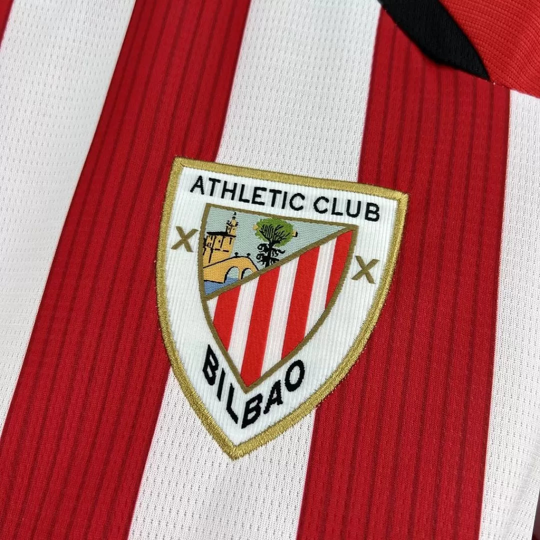 Maglia Athletic Bilbao Home 26/27 Uomo Rossa Bianca | Maglia da Calcio