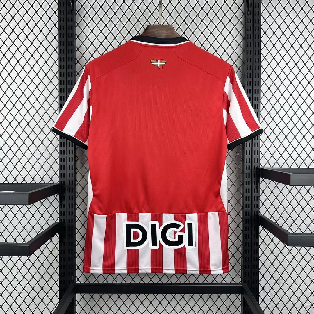 Maglia Athletic Bilbao Home 26/27 Uomo Rossa Bianca | Maglia da Calcio