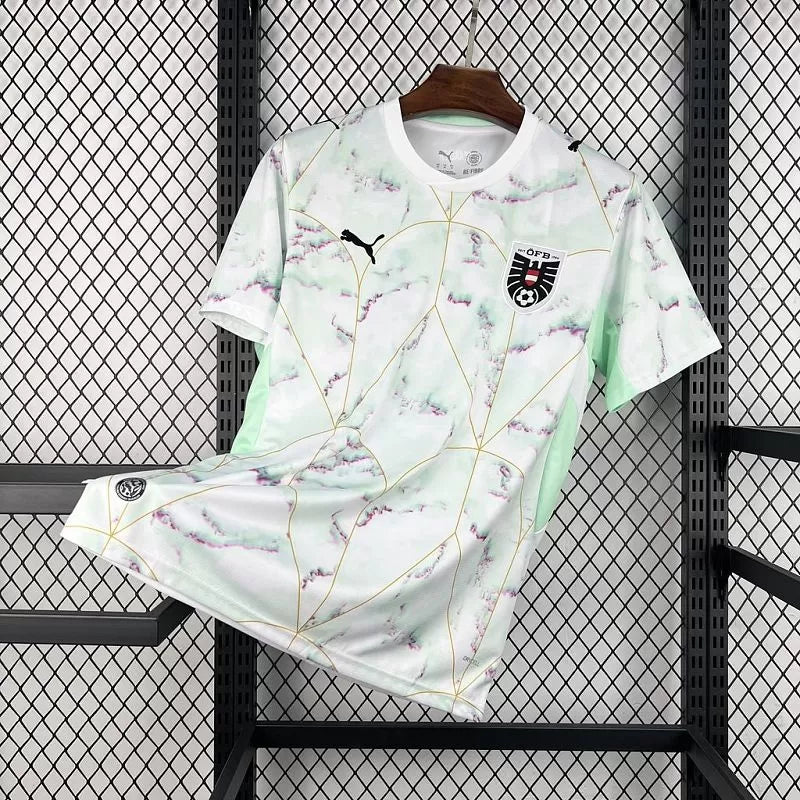 Maglia Austria Away 2026 Uomo Bianca | Maglia da Calcio