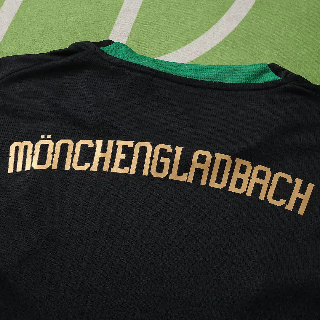 Maglia Borussia Mönchengladbach Away 26/27 Uomo Nero | Maglia da Calcio