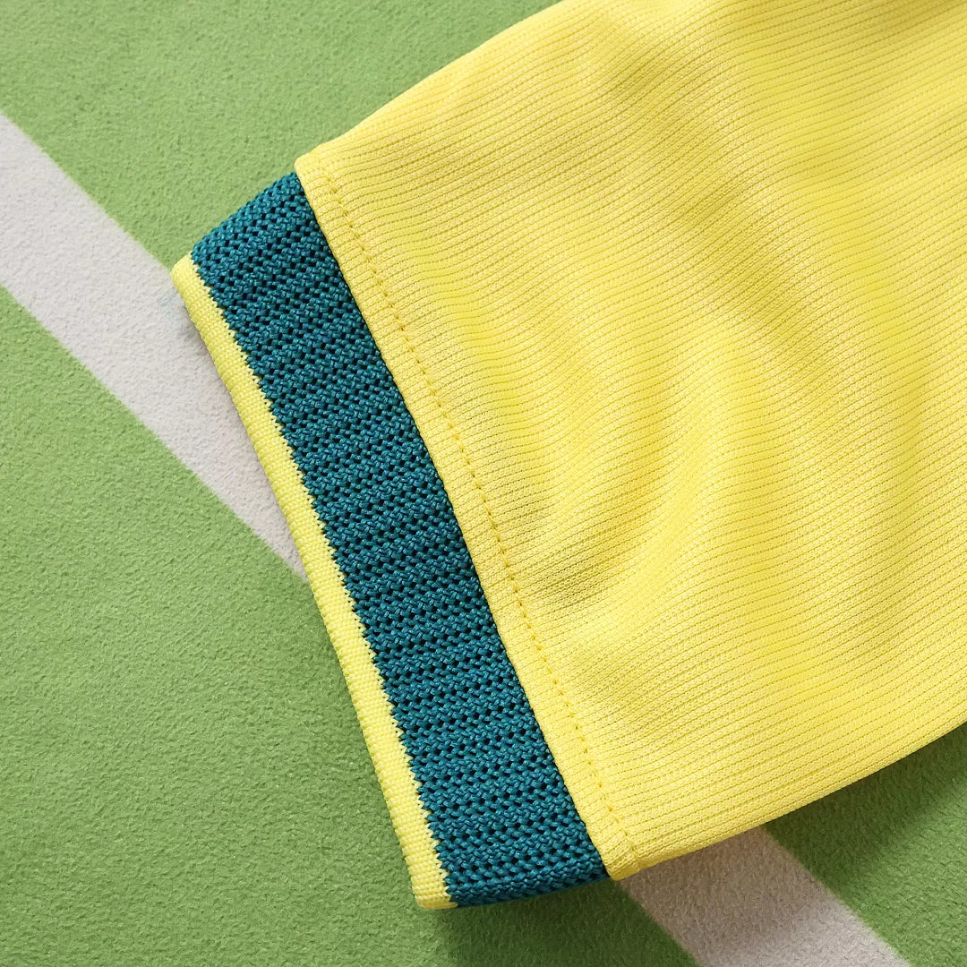 Maglia Brasile Home 2026 Manica Lunga Uomo | Maglia da Calcio
