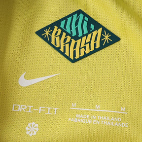 Maglia Brasile Home 2026 Manica Lunga Uomo | Maglia da Calcio