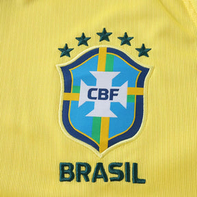 Maglia Brasile Home 2026 Manica Lunga Uomo | Maglia da Calcio