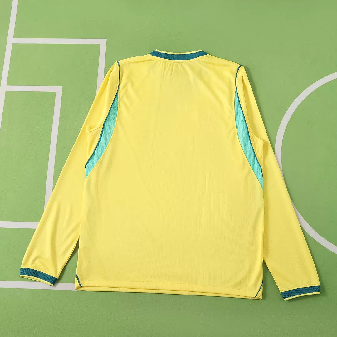 Maglia Brasile Home 2026 Manica Lunga Uomo | Maglia da Calcio