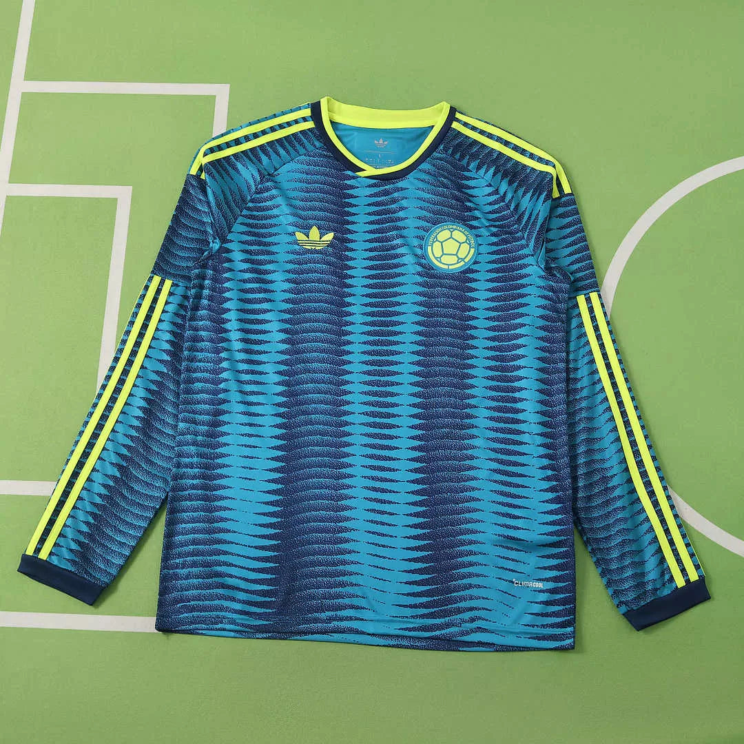 Maglia Colombia Away 2026 Manica Lunga Uomo | Maglia da Calcio