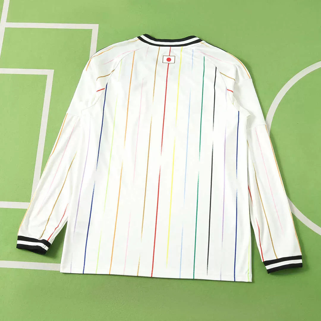 Maglia Giappone Away 2026 Manica Lunga Uomo Bianca | Maglia da Calcio