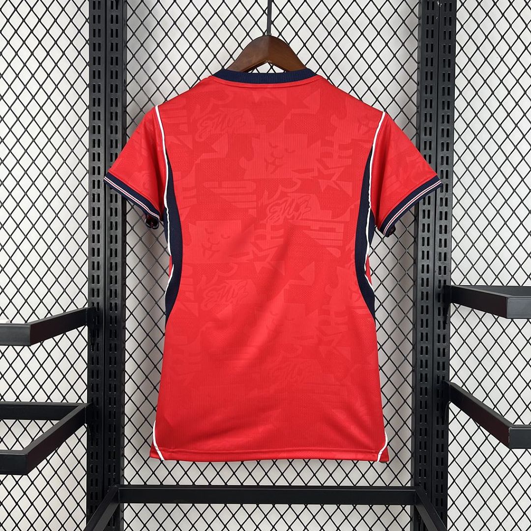 Maglia Inghilterra Away 2026 Donna Rossa | Maglia da Calcio
