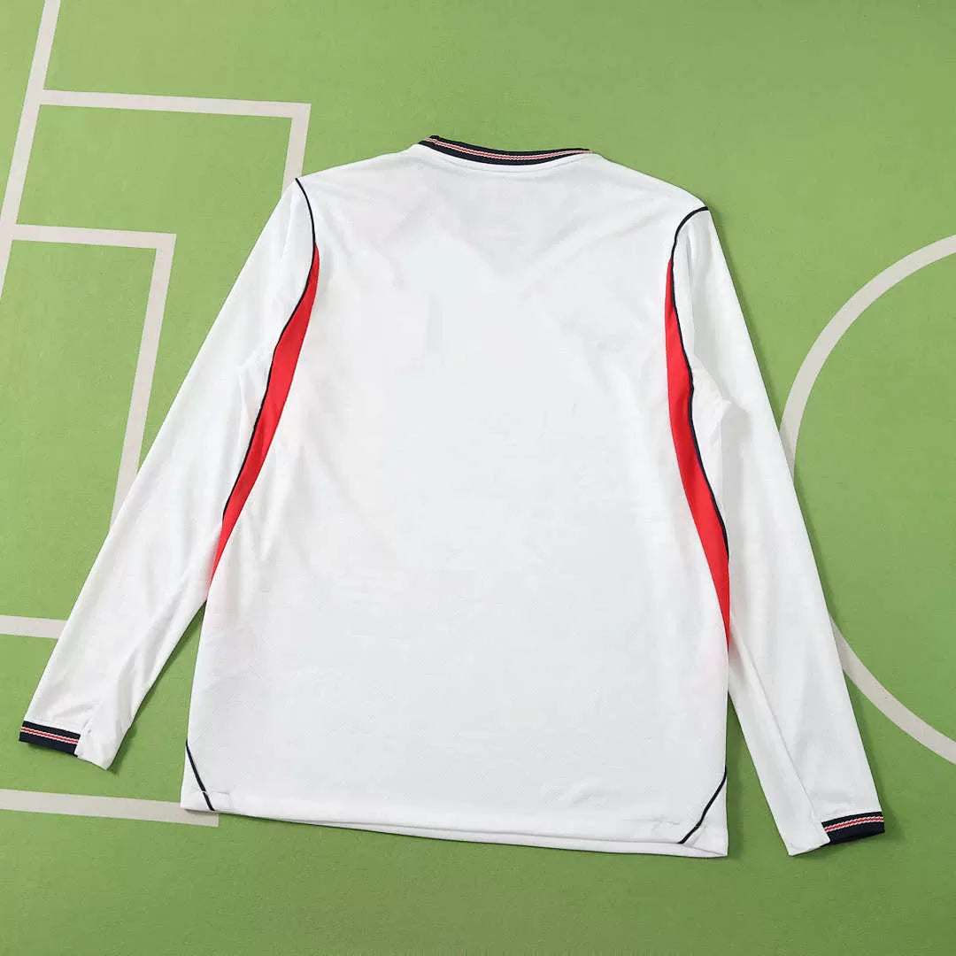 Maglia Inghilterra Home 2026 Manica Lunga Uomo | Maglia da Calcio