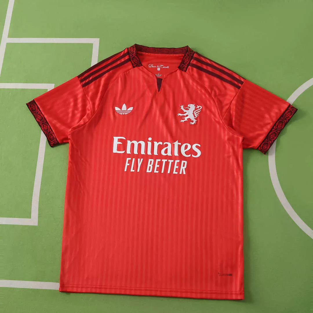 Maglia Lyon Away 26/27 Uomo Rossa | Maglia da Calcio