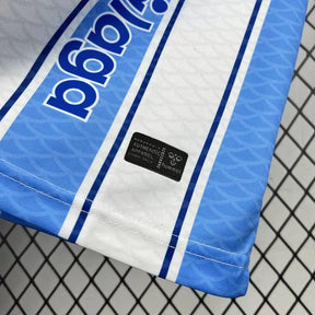 Maglia Málaga Home 26/27 Uomo Bianca Azzurra | Maglia da Calcio