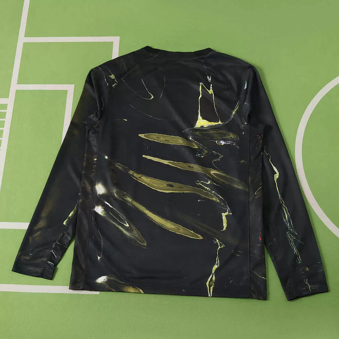 Maglia PSG Fifth 2025/26 Manica Lunga Uomo Nera | Maglia da Calcio