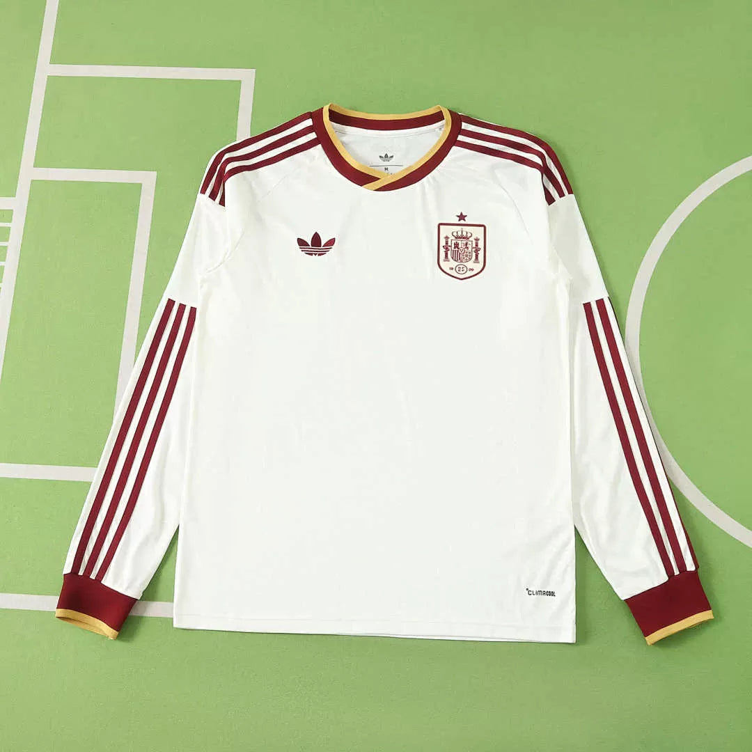 Maglia Spagna Away 2026 Manica Lunga Uomo | Maglia da Calcio