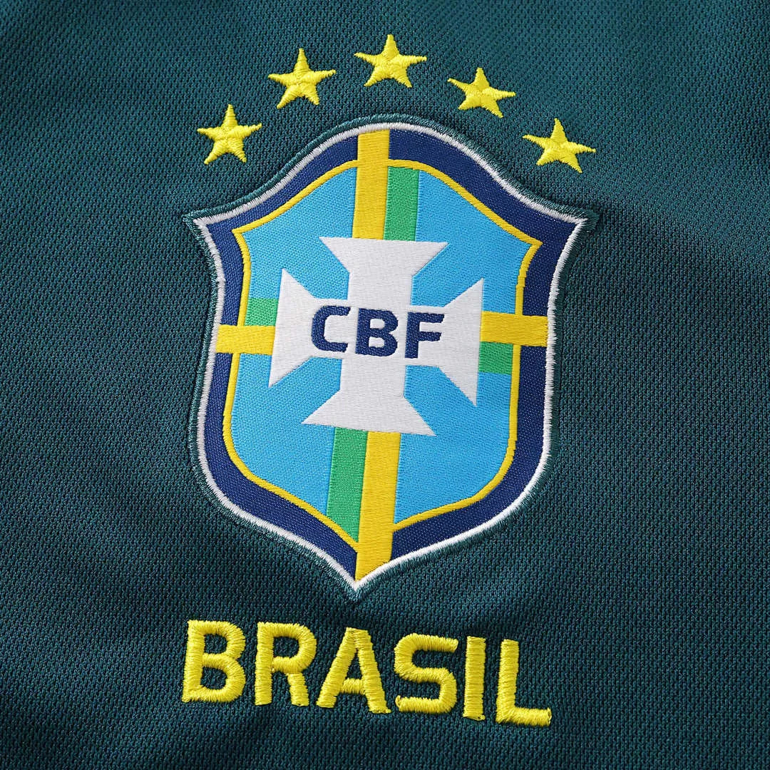 Polo Brasile Travel 2026 Uomo Verde | Maglia da Calcio