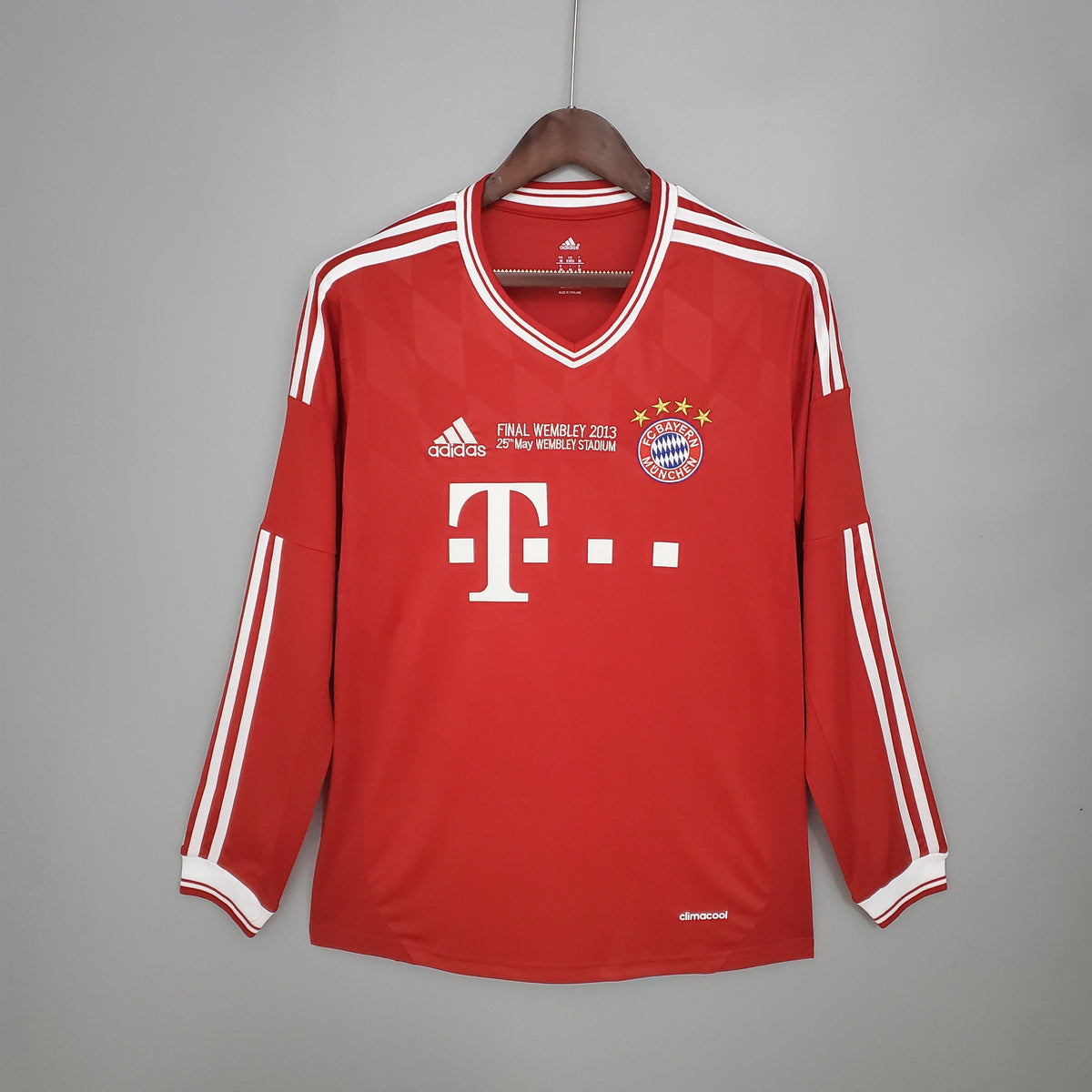 Bayern München Home Jersey 13-14 Retro Long Sleeve