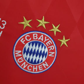 Bayern München Home Jersey 13-14 Retro Long Sleeve