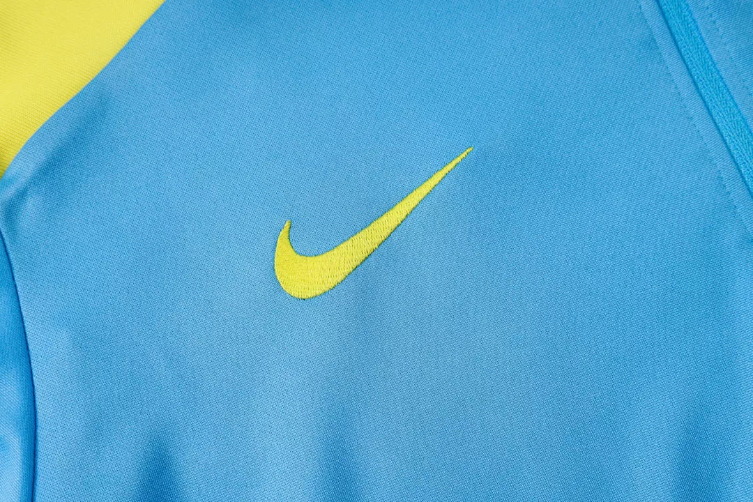 Tuta Barcelona Blu Half-Zip 25/26 Uomo | Tuta da Calcio