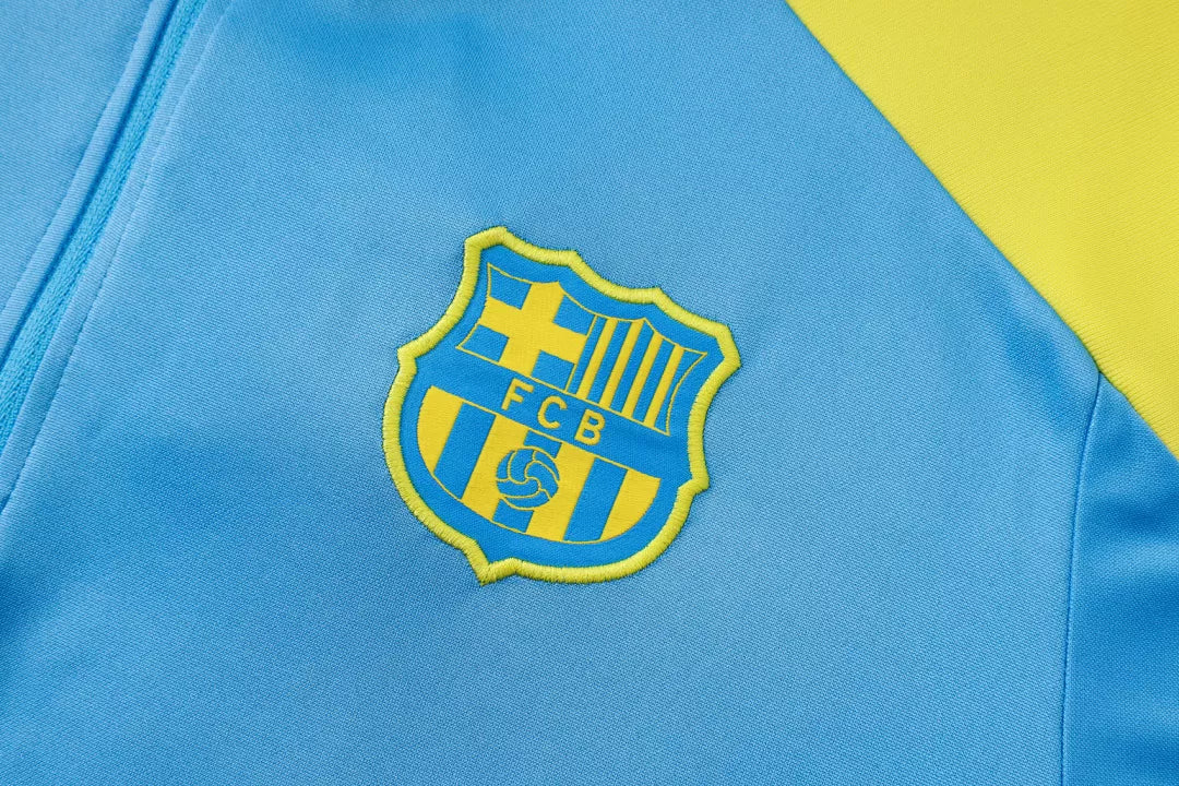 Tuta Barcelona Blu Half-Zip 25/26 Uomo | Tuta da Calcio