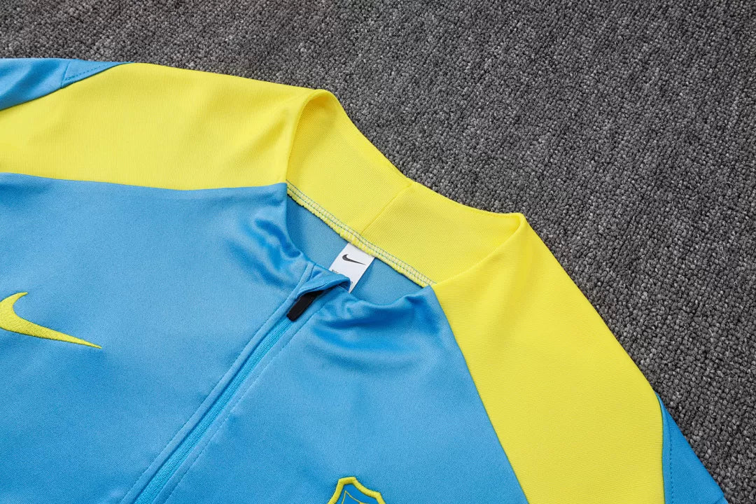 Tuta Barcelona Blu Half-Zip 25/26 Uomo | Tuta da Calcio