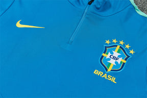 Tuta Brasile Blu/Verde Scuro 2026 Uomo | Tuta da Calcio