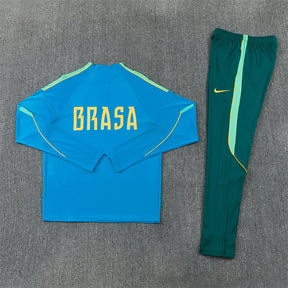Tuta Brasile Blu/Verde Scuro 2026 Uomo | Tuta da Calcio