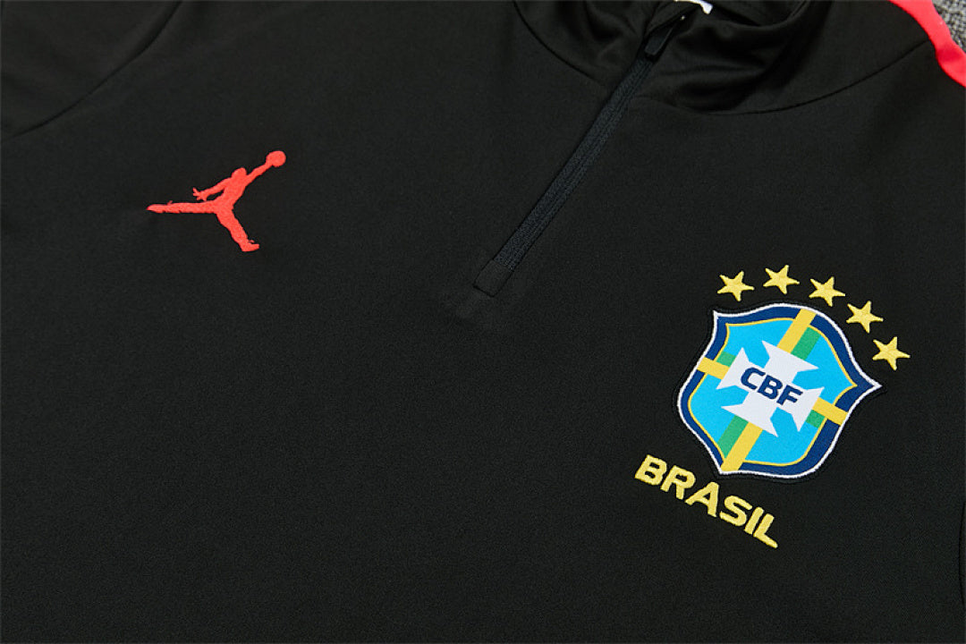 Tuta Brasile Nera 2026 Uomo | Tuta da Calcio