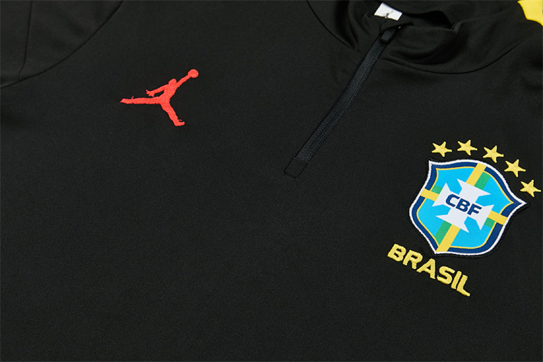 Tuta Brasile Nera 2026 Uomo | Tuta da Calcio