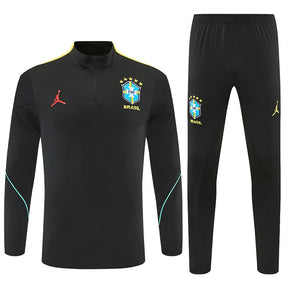 Tuta Brasile Nera 2026 Uomo | Tuta da Calcio