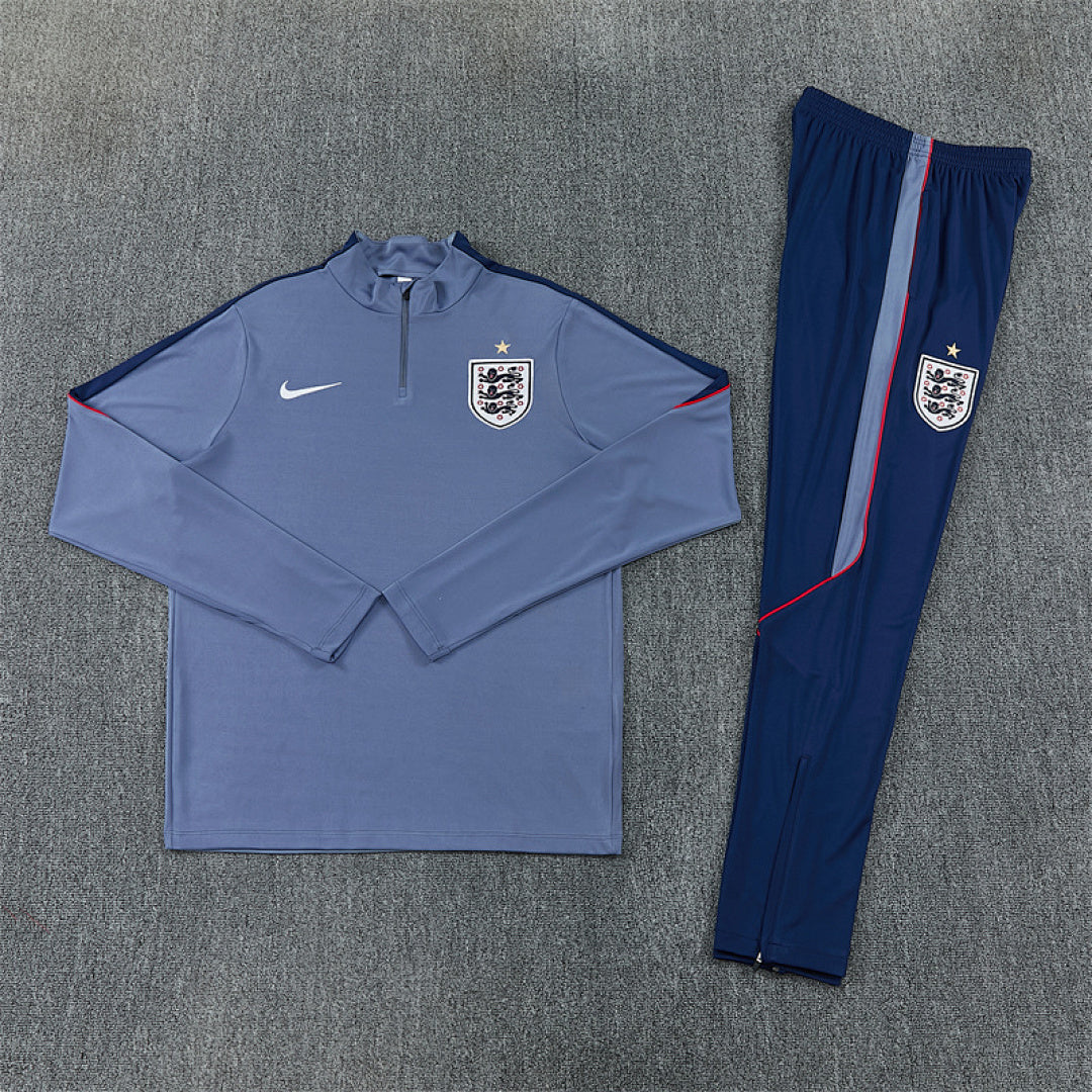 Tuta England Grigia/Blu 2026 Uomo | Tuta da Calcio