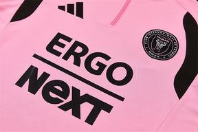 Tuta Inter Miami Rosa/Nero Half-Zip 26/27 Uomo | Tuta da Calcio