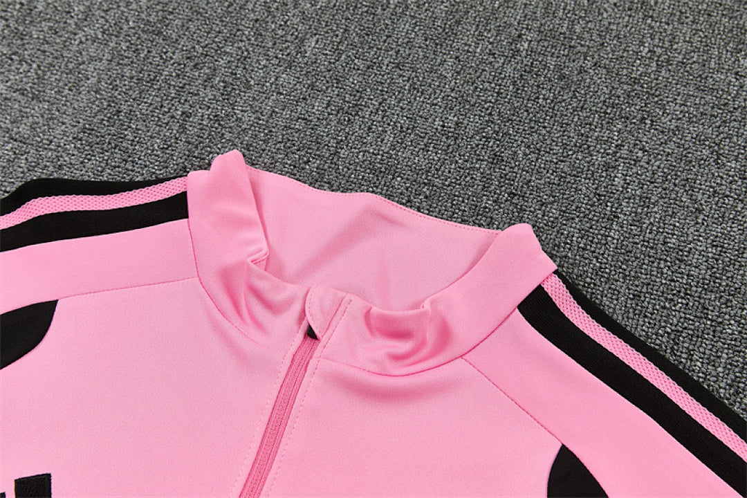 Tuta Inter Miami Rosa/Nero Half-Zip 26/27 Uomo | Tuta da Calcio