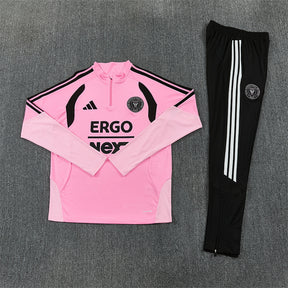 Tuta Inter Miami Rosa/Nero Half-Zip 26/27 Uomo | Tuta da Calcio