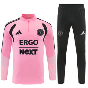 Tuta Inter Miami Rosa/Nero Half-Zip 26/27 Uomo | Tuta da Calcio