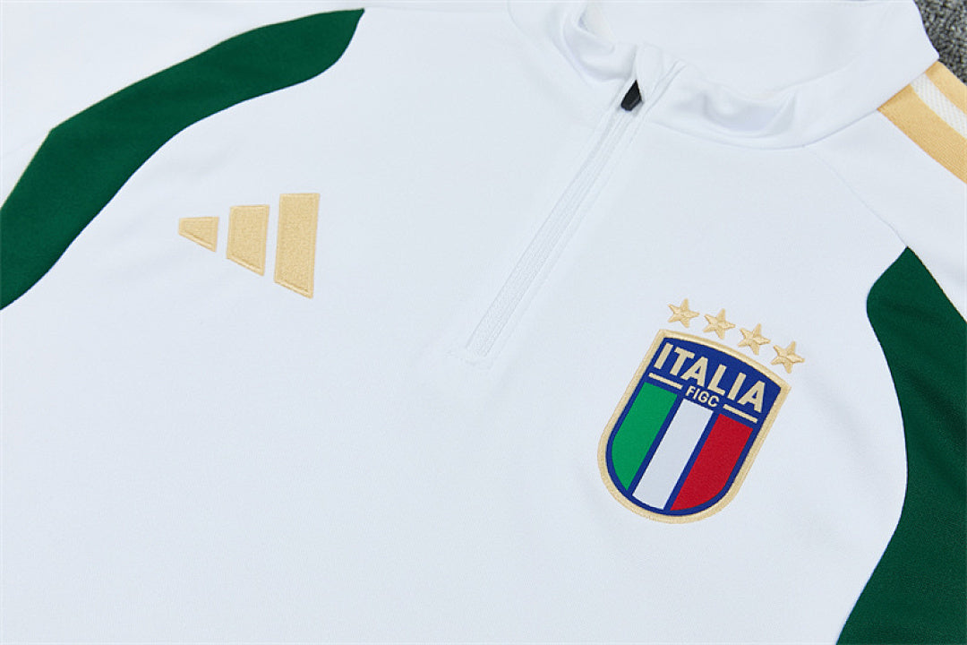 Tuta Italia Bianco/Verde 2026 | Tuta da Calcio