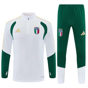 Tuta Italia Bianco/Verde 2026 | Tuta da Calcio