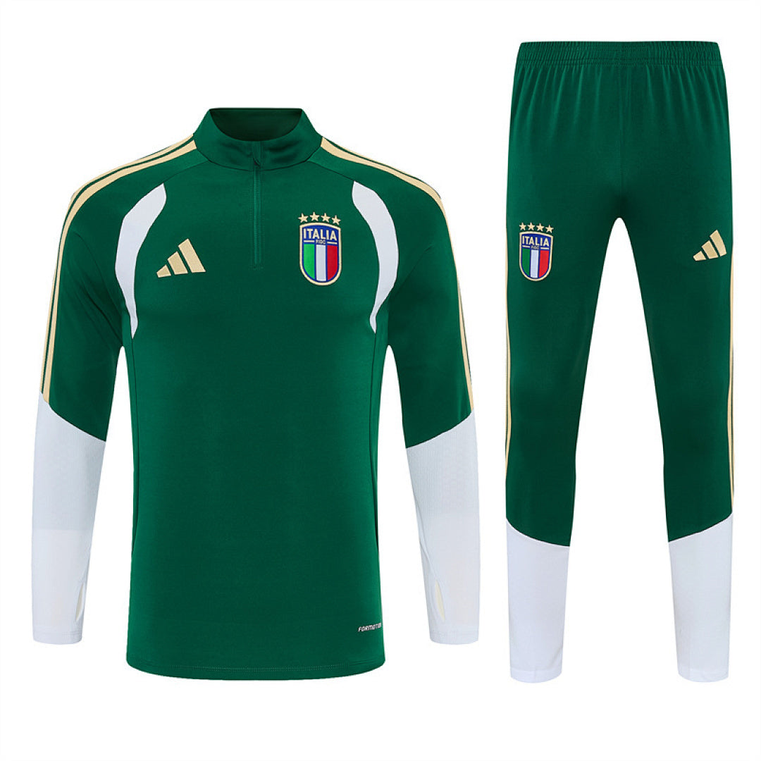 Tuta Italia Verde 2026 | Tuta da Calcio