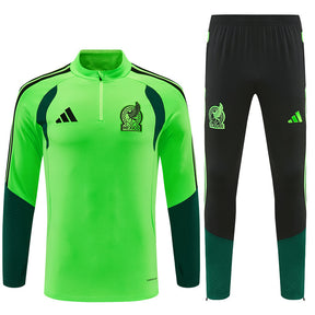 Tuta Messico Verde Half-Zip Uomo 2026 | Tuta da Calcio