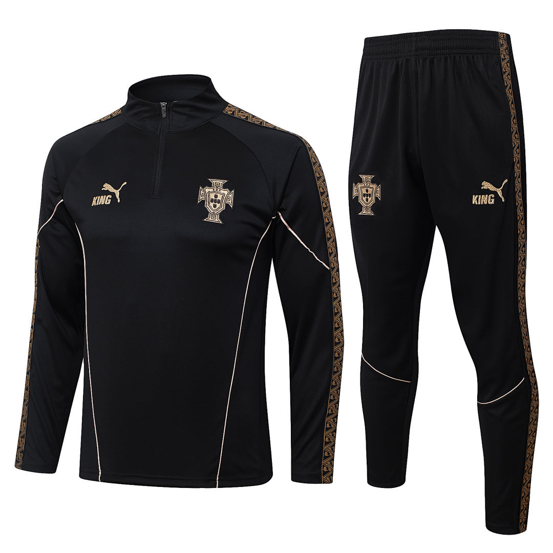 Tuta Portogallo Nera 25/26 Uomo | Tuta da Calcio